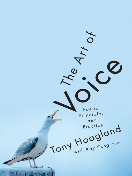 Title details for The Art of Voice by Tony Hoagland - Wait list